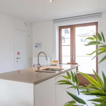 아파트 Lecomte - Rose D'ivry-3 Bedroom W Free Parking Garage - Large Terrace - Quiet Area & Walking Distance From The Sea! 223 오스텐드